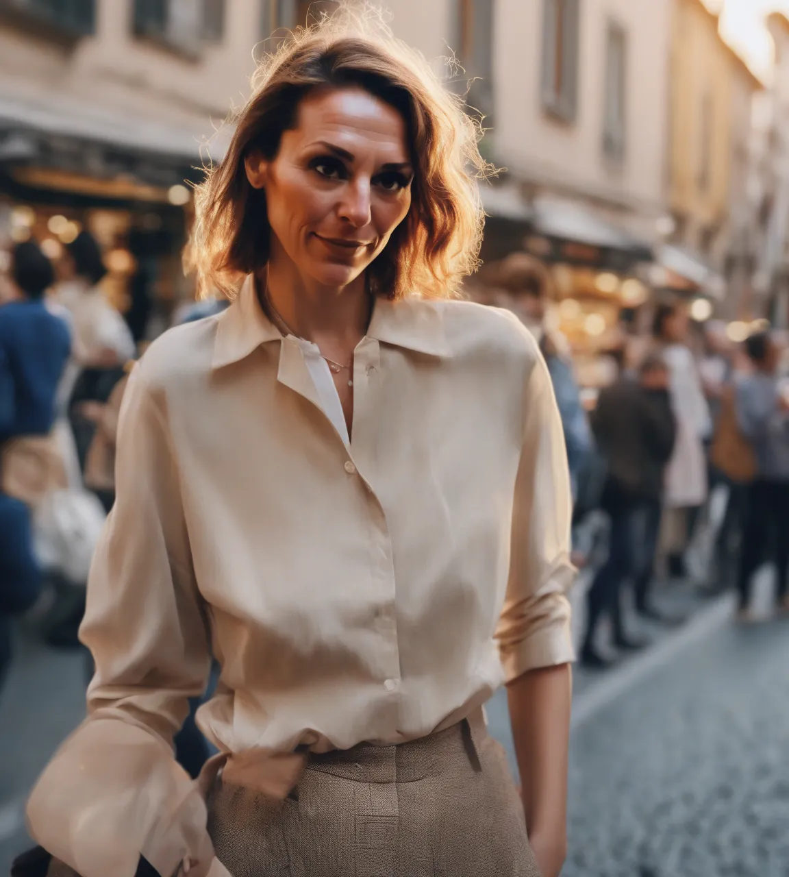 ''Beatrice in visita a Bergamo per la fidanzata sexy virtuale''