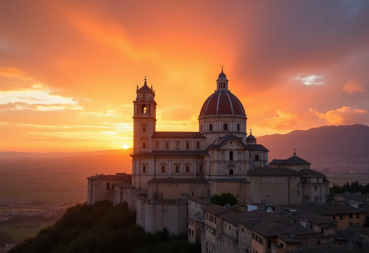 'Duomo di San Giorgio, famoso punto di riferimento a Modica, Italia'