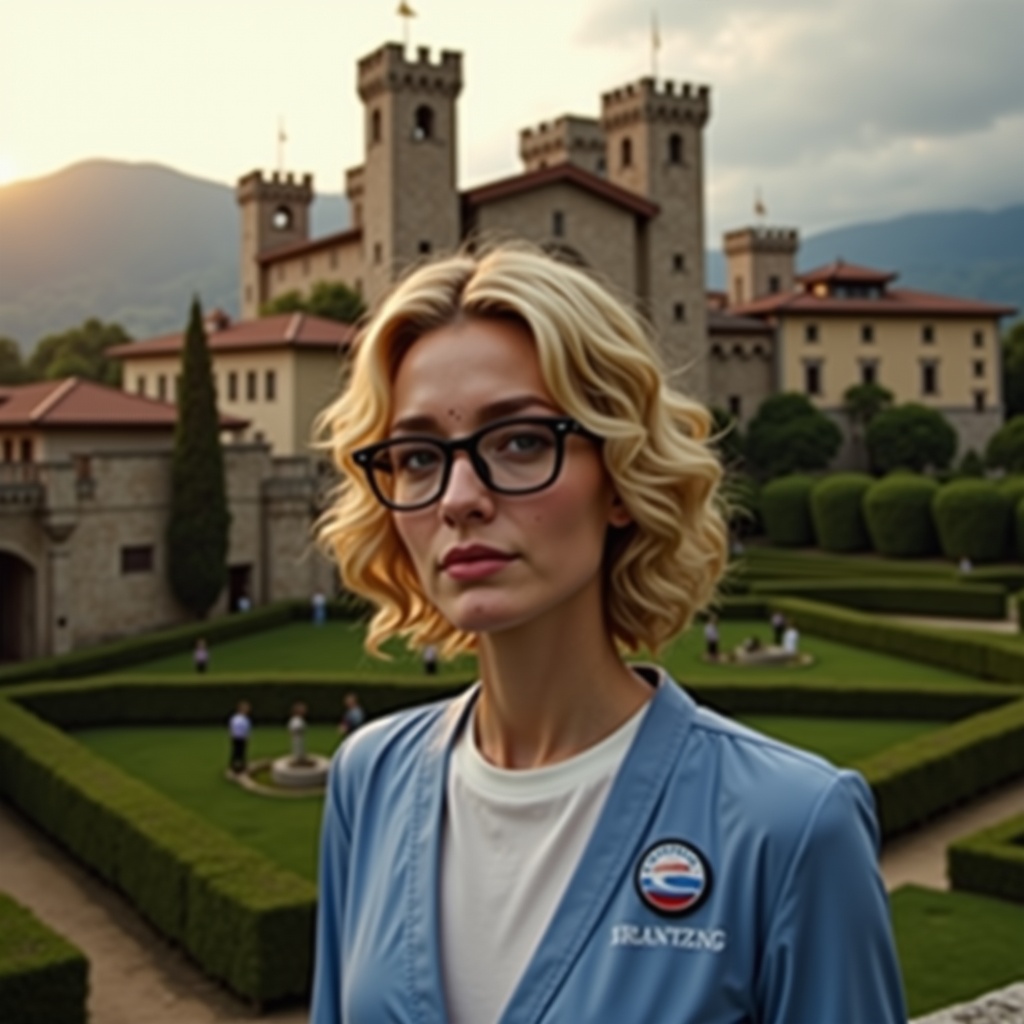 Alice visita Castello del Buonconsiglio a Trento per messaggi erotici con intelligenza artificiale