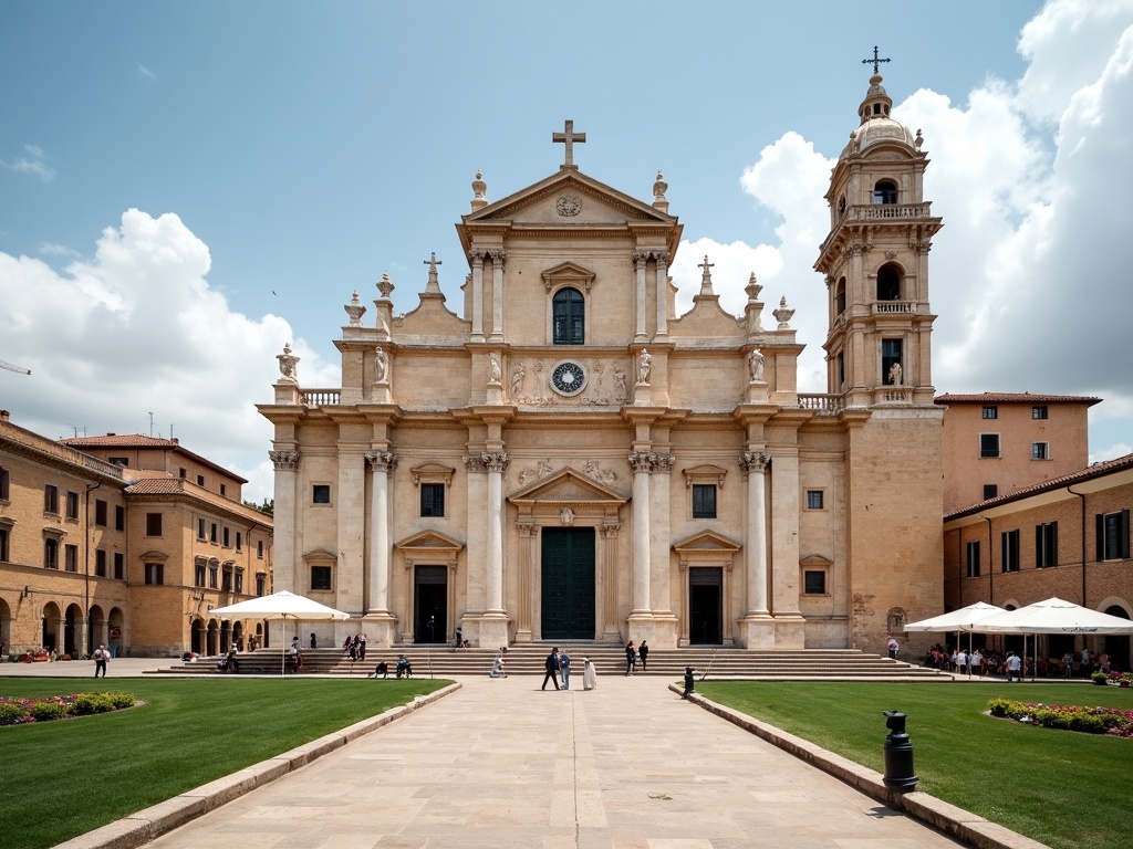 Basilica di Santa Croce, famoso monumento a Lecce, Italia