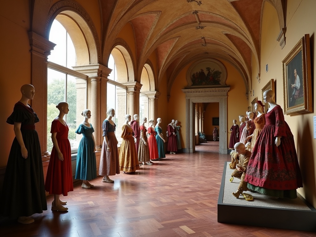 Museo del Costume, famoso monumento a Nuoro, Italia