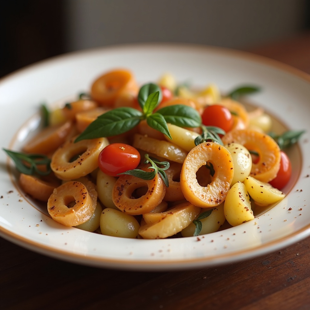 Dettaglio di viaggio a Napoli: A plate of delicious local food